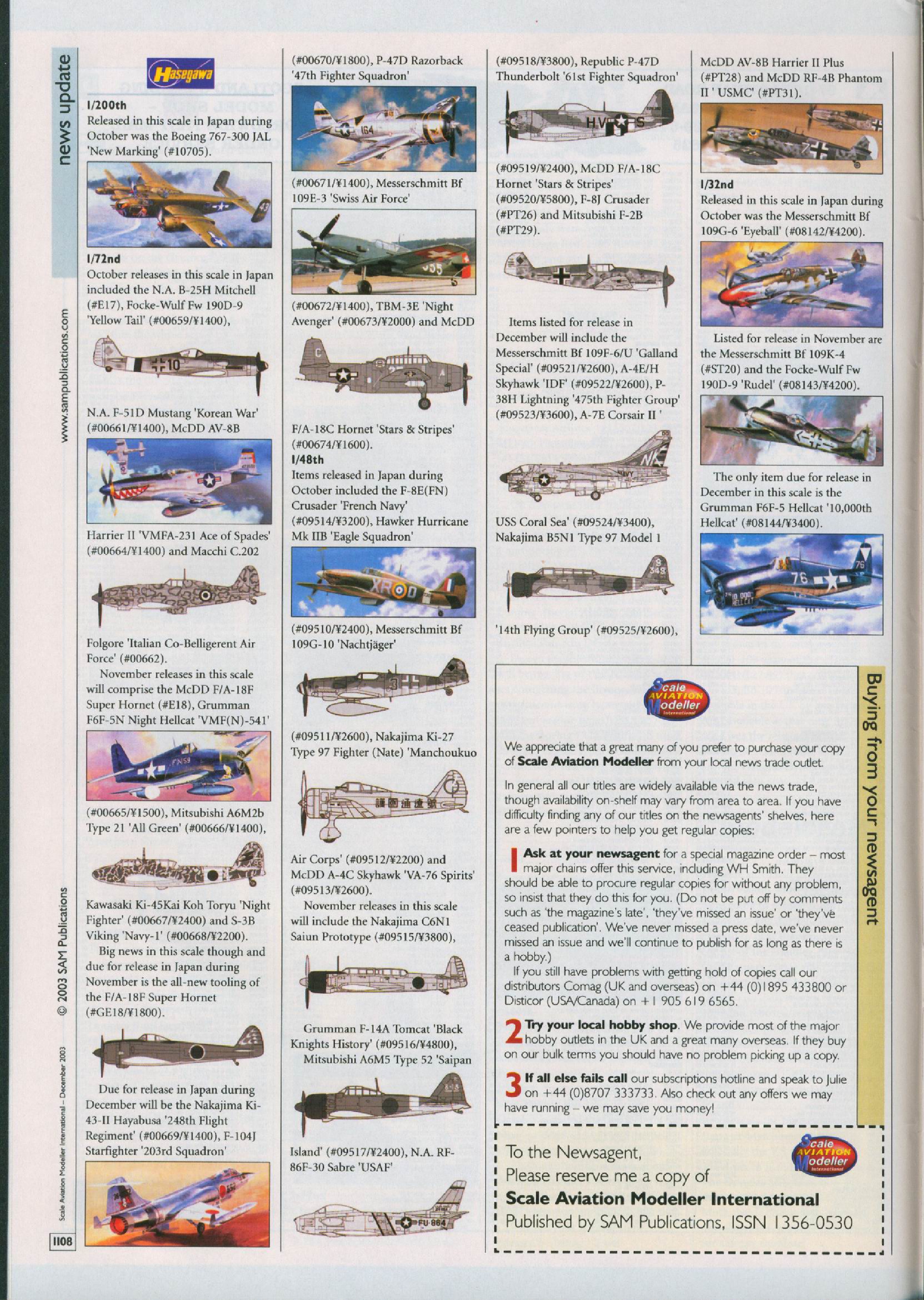 Scale Aviation Modeller International 2003-12